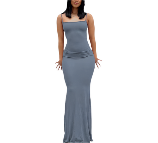 Shapewear Slip Maxi Dress