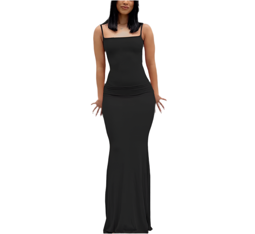 Shapewear Slip Maxi Dress