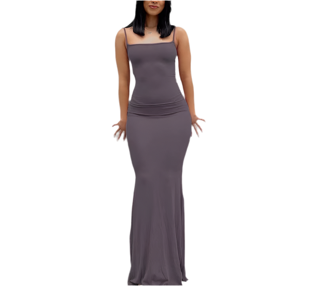 Shapewear Slip Maxi Dress